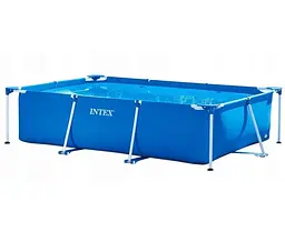 Басейн каркасний 28272 NP Intex прямокутний, 300-200-75 см, 3834, в коробці (6941057400273)