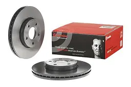 Диск гальмівний вентильований Volvo S40 II, V50, C70 II, C30 03-13р Brembo (09.9464.11)