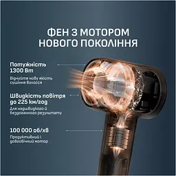 Фен Rowenta Blumia, 1300 Вт, бірюзовий (HY5N12E0) - мініатюра 15