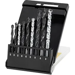 Набір свердел універсальних Stanley Basic 5-8 мм 9 шт. (STA56005-QZ) - мініатюра 2