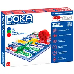 Конструктор DOKA електронний Школа 999+ схем (D70708)