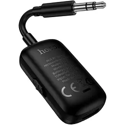 Bluetooth аудіо адаптер Hoco E151 Graceful Black [163217] - мініатюра 4