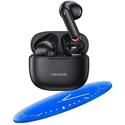 Навушники Bluetooth Usams TWS NX10 BT5.2 бездротові чорні - мініатюра 9