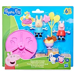 Ігровий набір PEPPA FIGURINES серії "Моменти з Пеппою" – КАРУСЕЛЬ І ЛАСОЩІ Peppa Pig G1873