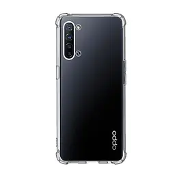 Прозрачный чехол для OPPO Reno 3 с защитой камеры и усиленными бортами, тонкий, силиконовый, бесцветный, ударопрочный, противоударный бампер с закрытой камерой, ArmorStandart (ARM57140)
