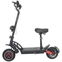 Електросамокат KUGOO G-Booster 1200W*2 (2400W) 23Ah чорний, повнопривідний | з сидінням - мініатюра 9
