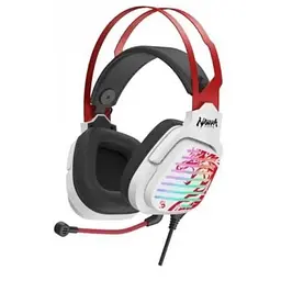 Навушники Bloody G560 Naraka USB Hi Fi підтримка звуку 7.1 RGB підсвічування накладні кабель 2 м