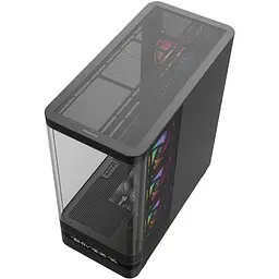 Корпус Modecom VOLCANO AQ200 ARGB MIDI FRONT LCD, 4x120mm fans ЧОРНИЙ без Блок живлення ATX - мініатюра 8