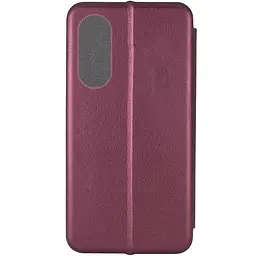 Шкіряний чохол-книжка Classy для Oppo A58 4G Бордовий - мініатюра 2