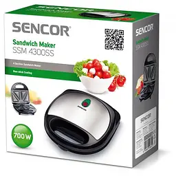 Сендвічниця Sencor SSM 4300SS - мініатюра 4