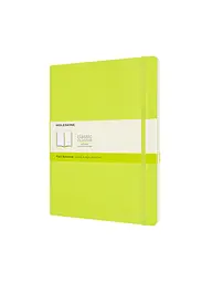 Записник Moleskine Classic великий, Нелінований Лимонний Зелений М'який (QP623C2)