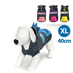 Світшот з кишенею та капюшоном, XL-40см, сіро-синій