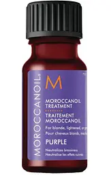 Олія Moroccanoil Treatment Oil Purple з фіолетовим пігментом для світлого та освітленого волосся 10 мл