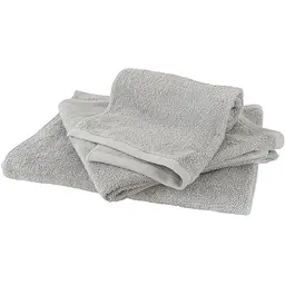 Рушник МВМ My Home Дотик 50x90 см сіро-блакитний (BT-13 M GRAY/BLUE) - мініатюра 6