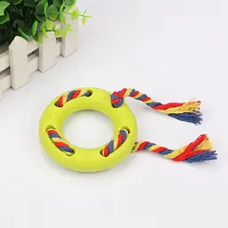 Жувальна іграшка-кільце з канатом для собак Derby Round Dog Ring Toy