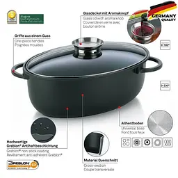Гусятниця KELA Kerros 28 х 45 см - 8 л (15153) - мініатюра 3