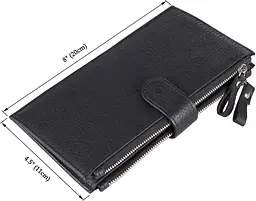 Чоловічий шкіряний гаманець Vintage 11х20 см acs0015205 - мініатюра 3