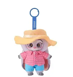 Іграшка сюрприз Зоотрополіс м'який брелок фігурка в одязі Disney Zootopia - мініатюра 8