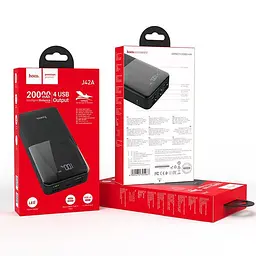 Додаткова батарея Hoco J42A (20000mAh) Black - мініатюра 2