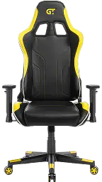 Геймерське крісло GT Racer чорне з жовтим (X-2528 Black/Yellow) - мініатюра 4