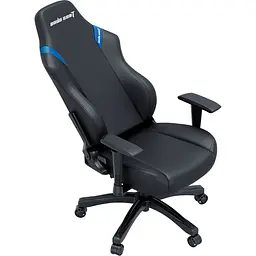 Крісло ігрове Anda Seat Luna Size L Black/Blue PVC (AD18-44-BS-PV) - мініатюра 5