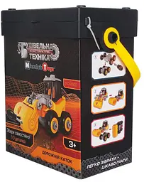 Конструктор Microlab Toys Будівельна техніка - дорожній каток (MT8909) - мініатюра 3
