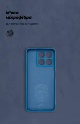 Чохол ArmorStandart ICON для ZTE Blade A35 4G / A55 4G Camera cover Dark Blue - мініатюра 4