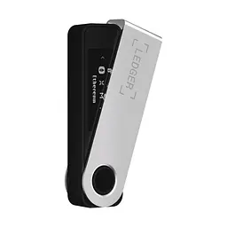 Криптогаманець Ledger Nano S Plus Matte Black, апаратний мультивалютний криптовалютний холодний гаманець, USB-підключення, підвищений захист CC EAL6+, підтримка Android/macOS/Windows, формат флешки