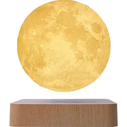 Нічний світильник HCNT Levitating Lamp Moon Light Wood Grain (SIM10-GW5) [137663]