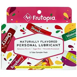 Набір фруктових лубрикантів iD Frutopia 60 мл (5 шт. x 12 мл) - мініатюра 3