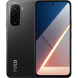 Смартфон Poco M7 6/128GB Black Global EU [150985]