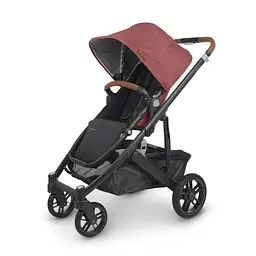 Прогулянкова коляска Uppababy Cruz V2 - Lucy + люлька Uppababy Carrycot Lucy Rosewood Melange Carbon Frame - мініатюра 24