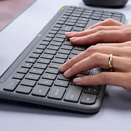 Клавіатура Logitech Signature Slim Wireless K950 Graphite (920-012465) [107328] - мініатюра 6