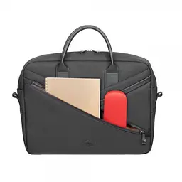 Сумка для ноутбука RivaCase 8124 Eco 15.6" Чорний - мініатюра 6