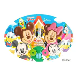 Шоколадні цукерки Glico Peloty Choco Micky & Minnie 19g