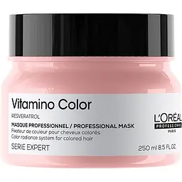 Маска L'Oreal Professionnel Serie Expert Vitamino Color для захисту та збереження кольору фарбованого волосся 250 мл