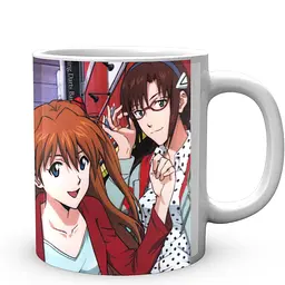 Кухоль GeekLand Evangelion Євангеліон friends EV 02.03 330 мл білий - мініатюра 2