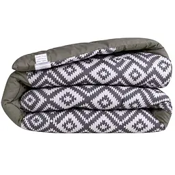  Ковдра MirSon Сolor Fun Line Silver Geo Zebra White Silk дитяча 110 х 140 см (2200014312825)