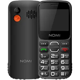 Мобільний телефон Nomi i2320 Black - мініатюра 1