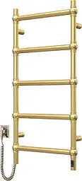 Електрична рушникосушка Navin Retro 500x1000 Sensor ліва, золото 12-228153-3680, Золотий, Ліве, Електронний - мініатюра 3