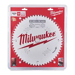 Диск пиляльний по дереву для торцювальних пил PFTE MILWAUKEE, діаметр 305х30х3,0мм, 60 зуб. - мініатюра 2