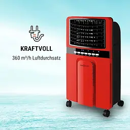 Охолоджувач повітря oneConcept Baltic Red (10029737) - мініатюра 6