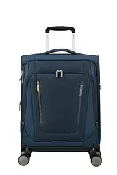 Валіза 55 См American Tourister WANDERLITE DARK NAVY 55x40x23(25) MJ6*41004