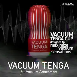Мастурбатор VACUUM TENGA CUP, сумісний з насадками Tenga Vacuum Controller I та II, Tenga VACUUM MAX - мініатюра 4