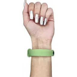 Силіконовий ремінець BeCover для Xiaomi Mi Smart Band 9 Light Green (711962) - мініатюра 5