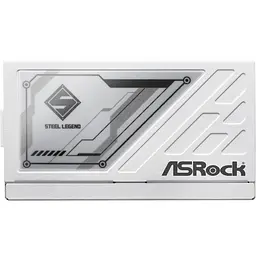 Блок живлення 850W ASRock SteelLegend Білий SL-850GW ATX 3.1 135mm, 80+ Золотистий, Fully Modular, Retail - мініатюра 2
