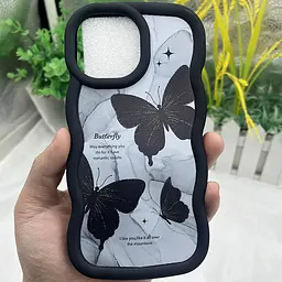 Чохол TPU Cloudy Pictures для Apple iPhone 16 Pro Max (6.9) Butterflies - мініатюра 2