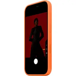 Чохол Silicone Case with Button, Animation, MagSafe для Apple iPhone 17 Pro Orange ААА [149944] - мініатюра 4