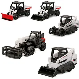 Набір ігракшовий Maisto Bobcat Playset Mini Work Machines (12436) - мініатюра 2