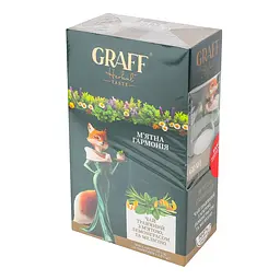 Чай трав'яний Graff  М'ятна Гармонія Mint Harmony 30 г (2 г x 15 шт.) 